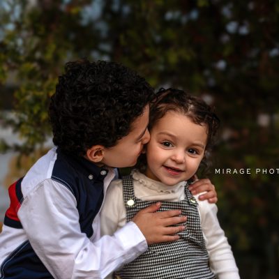 Brother and sister photoshoot