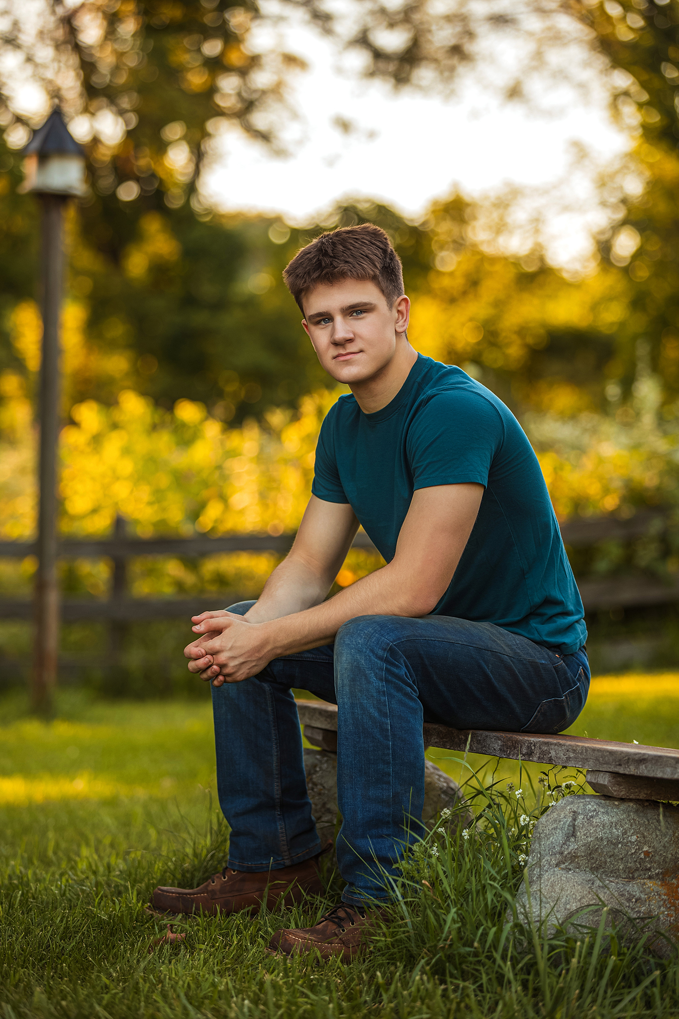 High school senior photography Livingston County Michigan