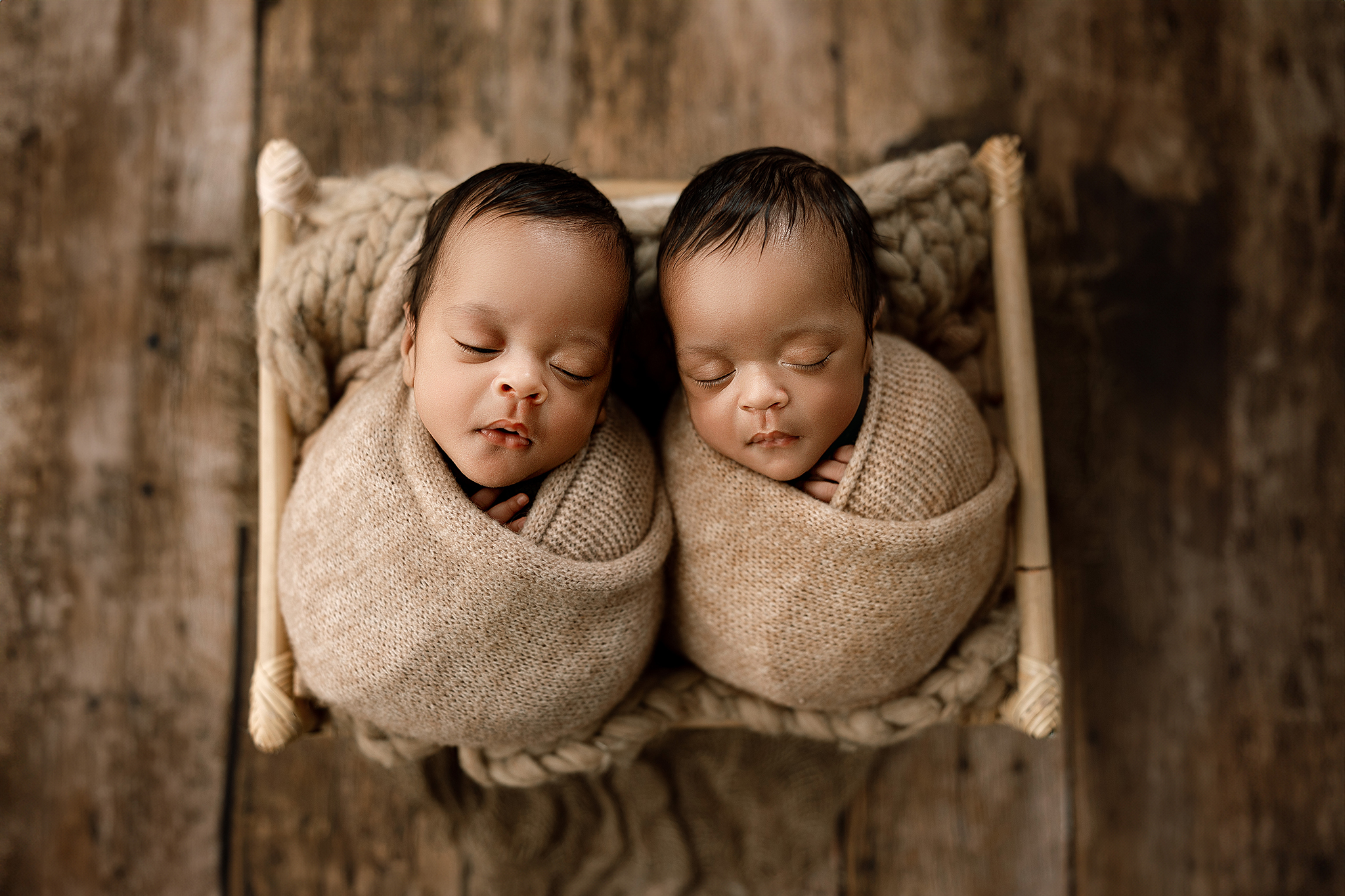 Luxe newborn collection example photo