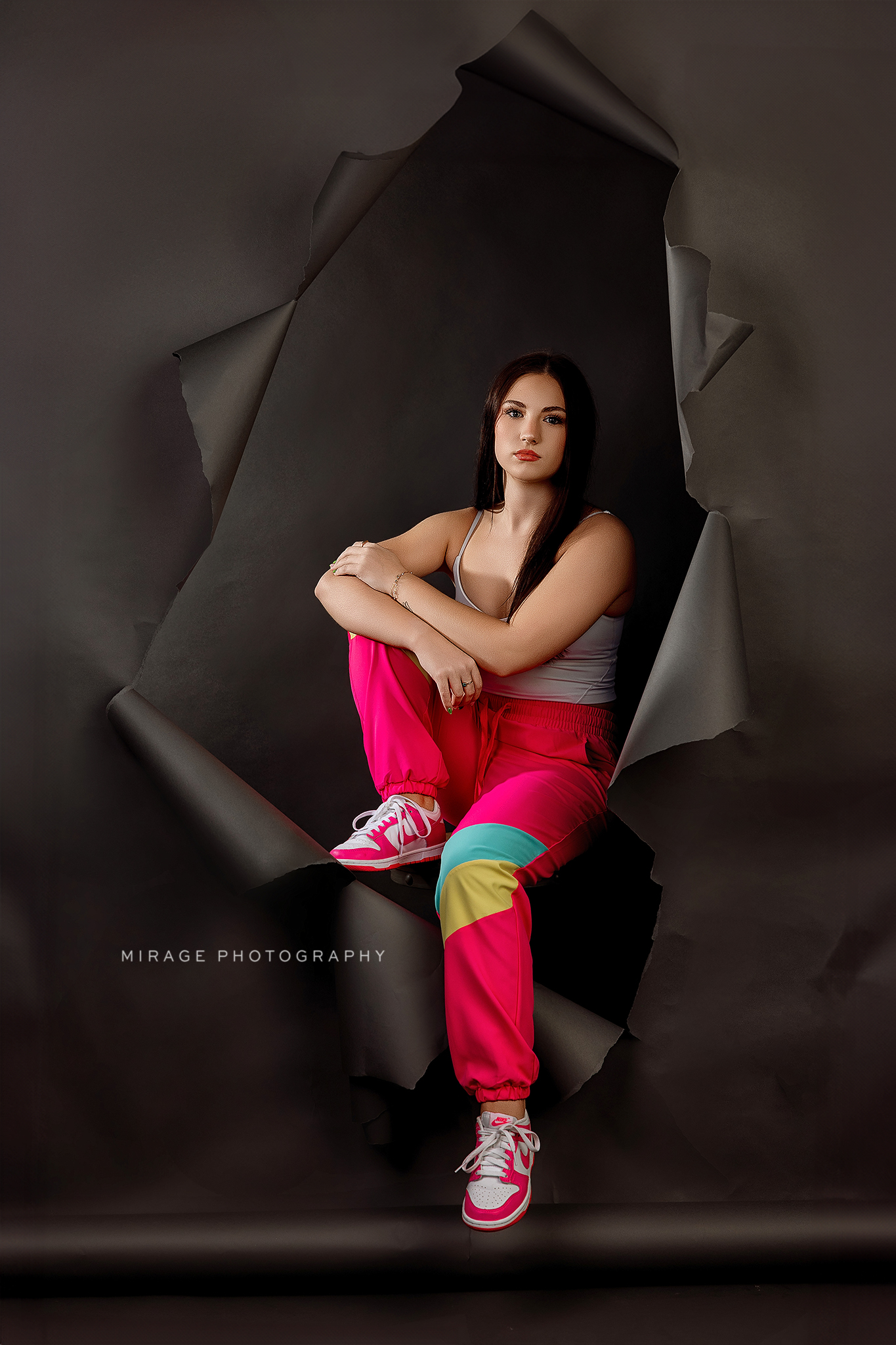 Artistic dance portrait by Mirage Photography