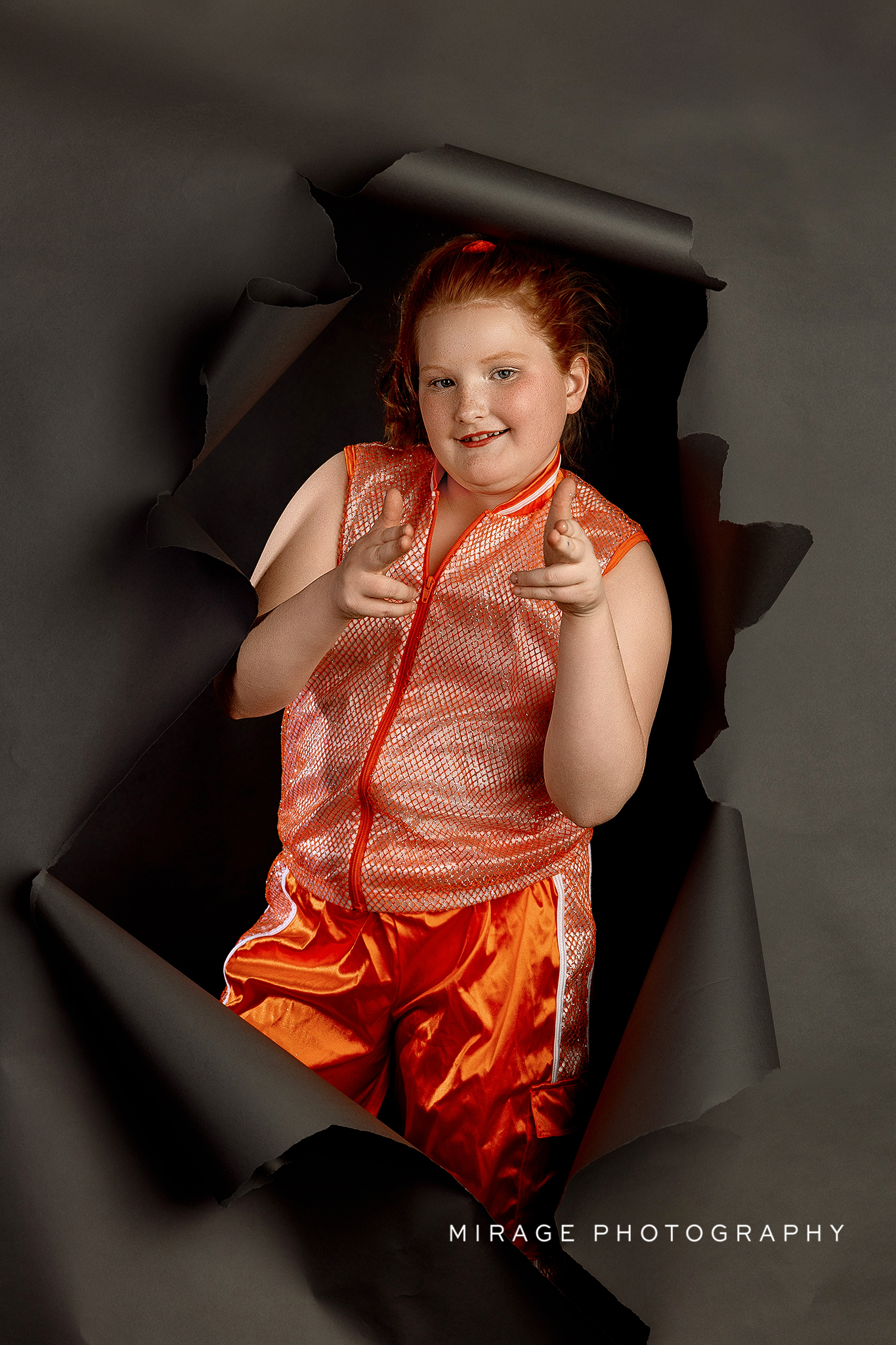 Studio dance portrait of dancer in Fowlerville Michigan